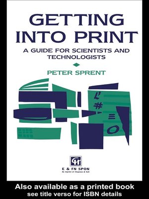 cover image of Getting into Print